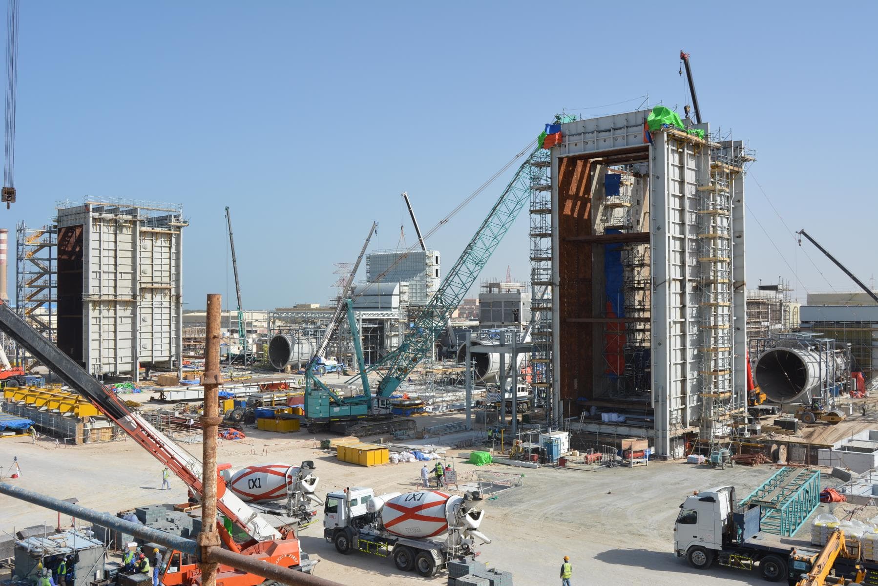 Heat Recovery Steam Generator erection work-min